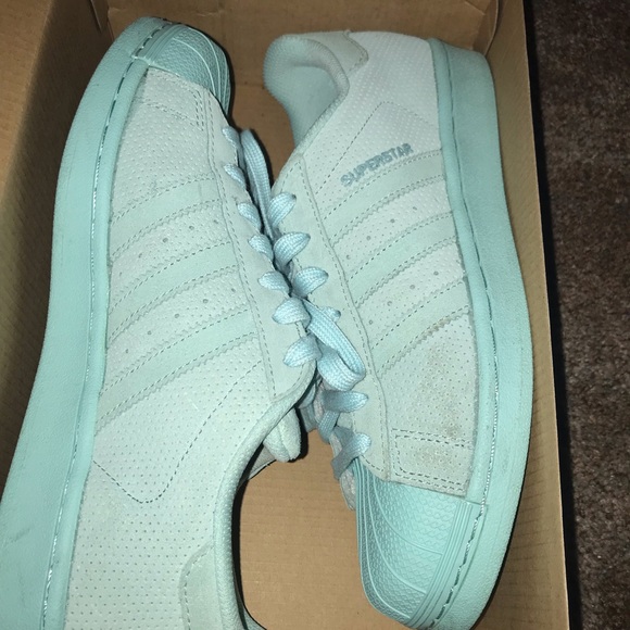 adidas Other - Adidas blue superstars size 7.5 men